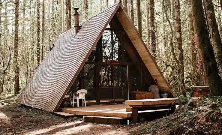 Rumah kayu kabin